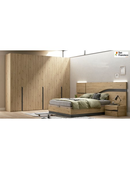 Armario 6 puertas de 300cm Moderno