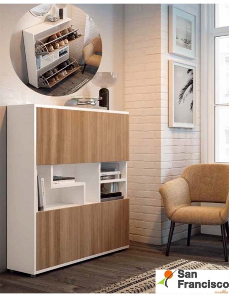 comprar zapateros auxiliares baratos en Madrid - Muebles San Francisco