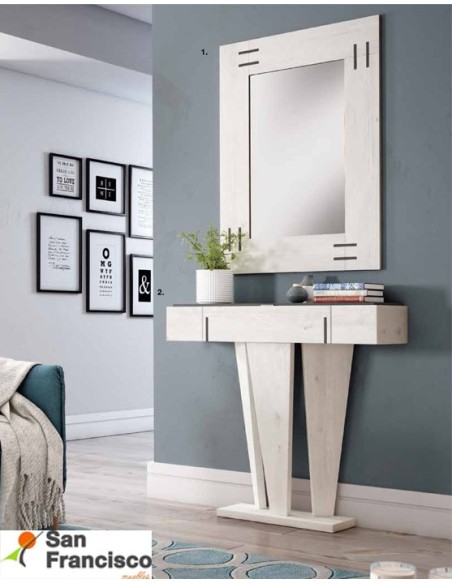 comprar recibidores baratos diseño moderno - Muebles San Francisco
