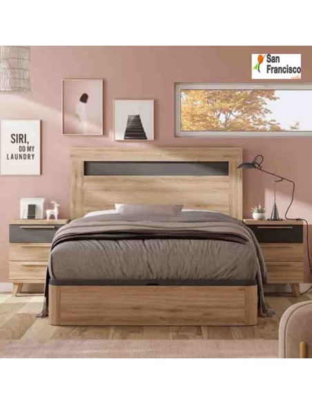 dormitorio de matrimonio Moderno y económico