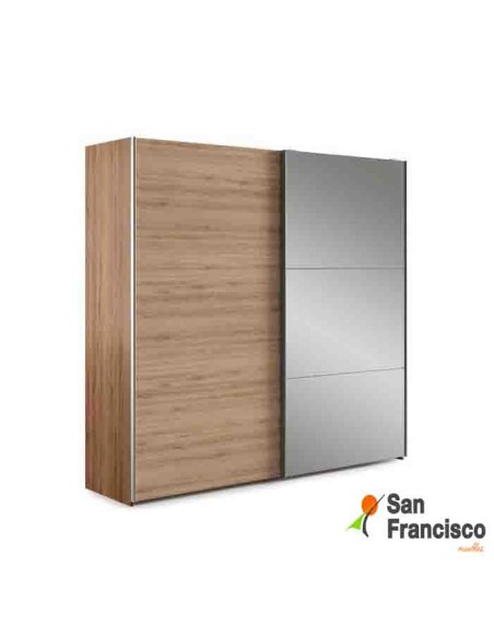 Armario Puertas correderas 225cm con espejo