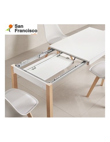 Mesa de cocina 110x70cm extensible