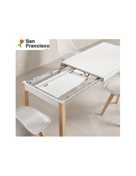 Mesa de cocina 110x70cm extensible