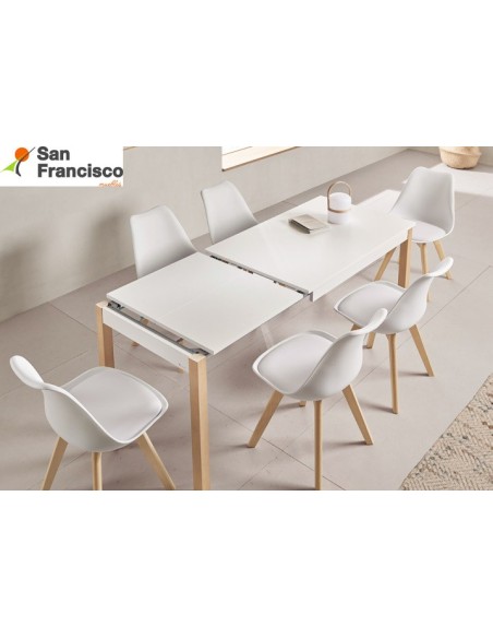 Mesa de cocina 110x70cm extensible