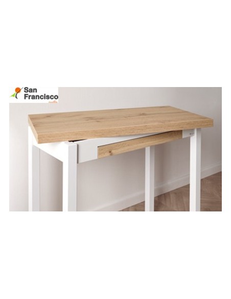Mesa de cocina 80x40cm apertura a 80x80cm