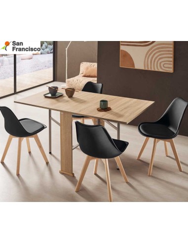 Mesa de Alas 77x20cm Laminada en Roble o Blanco